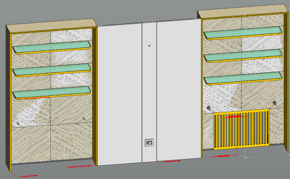 3a. Progettazione 3d prevedendo le richieste tecniche del sito